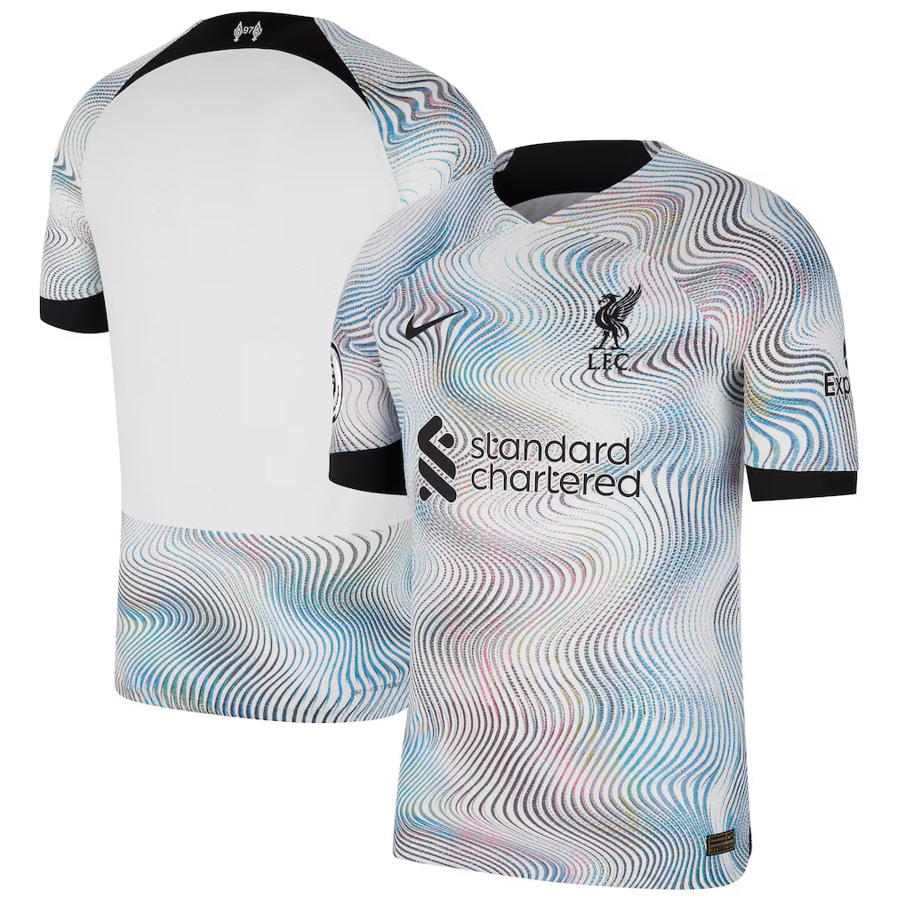 Liverpool 2022/23 Away Vapor Match Authentic Shirt - White