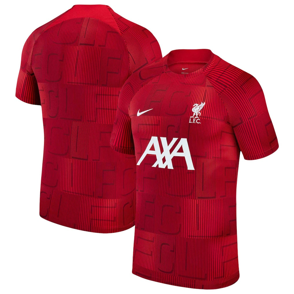 Liverpool Shirt 2023/24 Academy Pro Pre-Match Top - Red