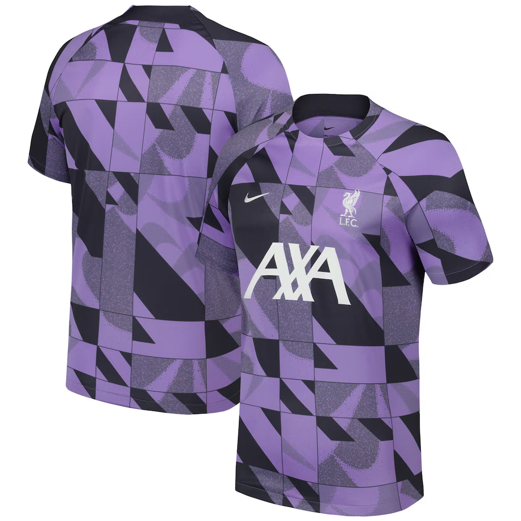 Liverpool Shirt 2023/24 Academy Pro Pre-Match Top - Purple