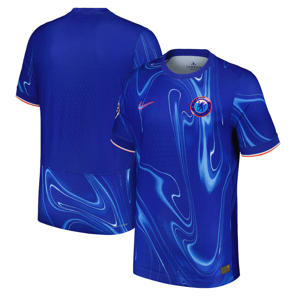 Chelsea 2024/25 Home Authentic Patch Shirt - Blue