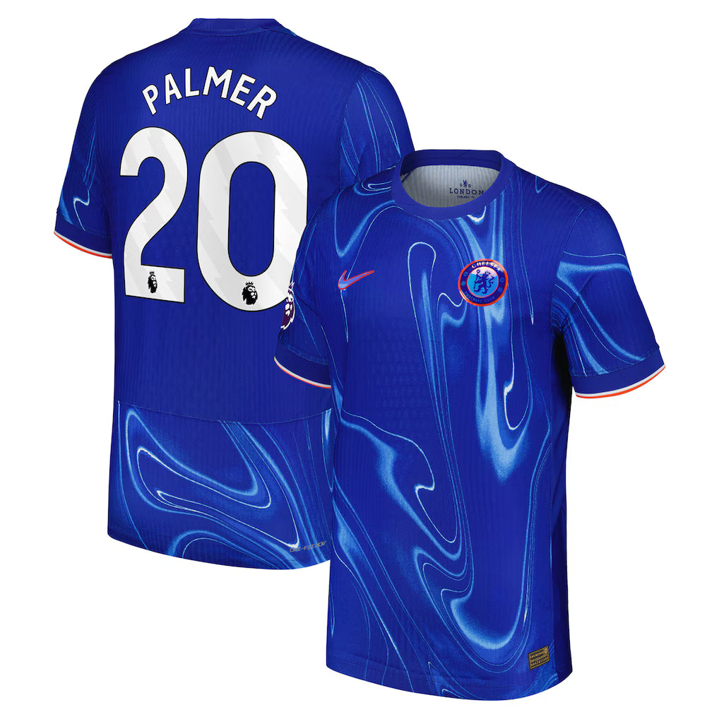 Cole Palmer Chelsea 2024/25 Home Authentic Player Shirt - Blue