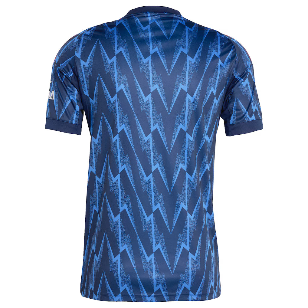 Arsenal 2025/26 Away Authentic Shirt - Blue
