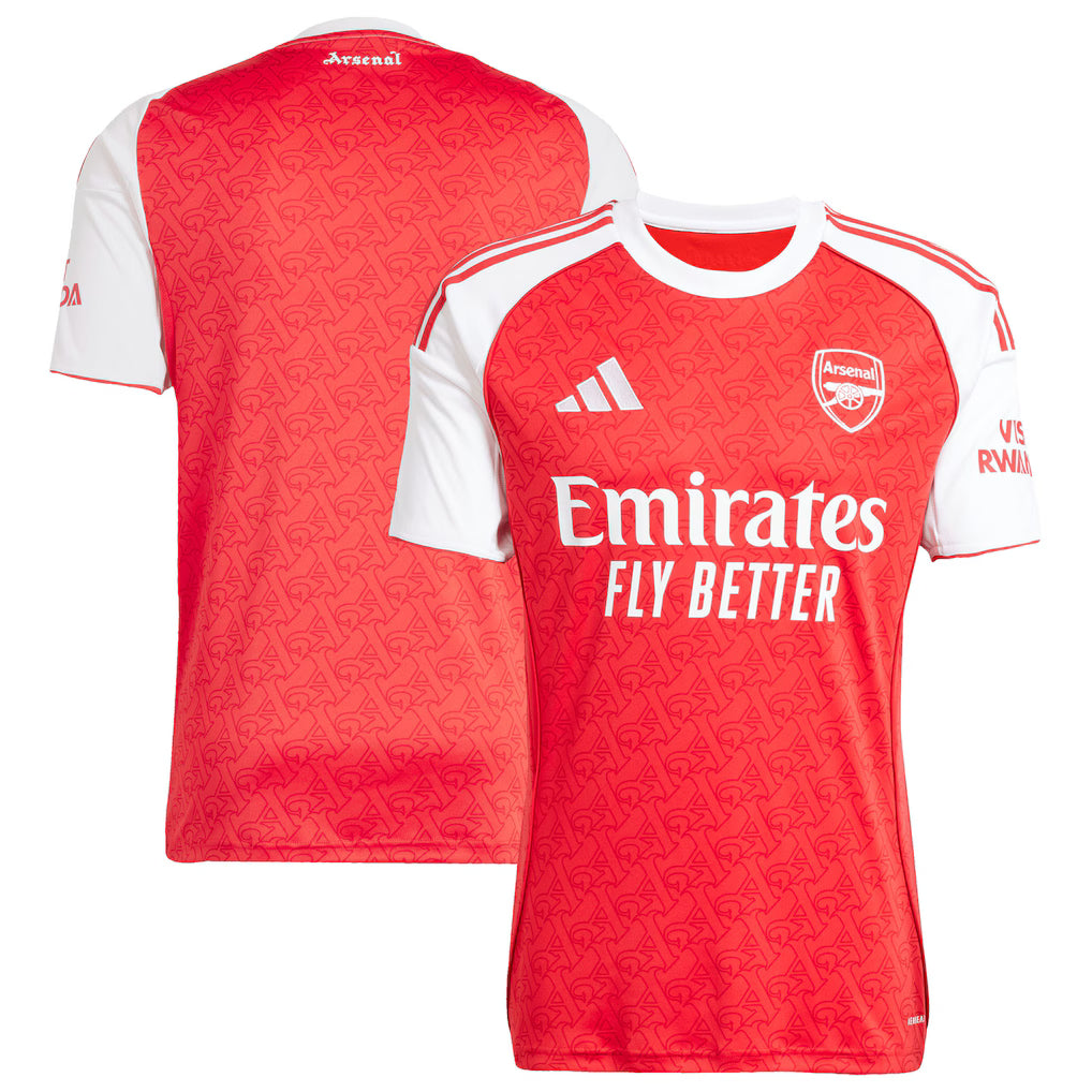 Arsenal 2025/26 Home Authentic Shirt - Red