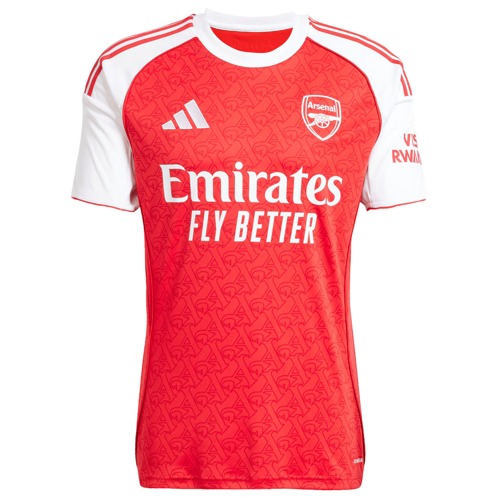 Arsenal 2025/26 Home Authentic Shirt - Red