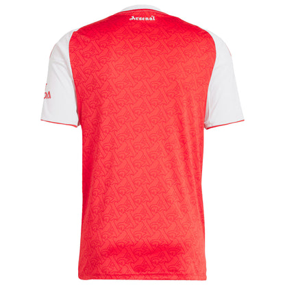 Arsenal 2025/26 Home Authentic Shirt - Red