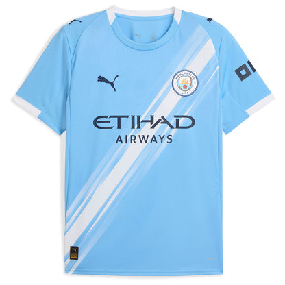 Manchester City 2025/26 Home Authentic Shirt - Sky Blue