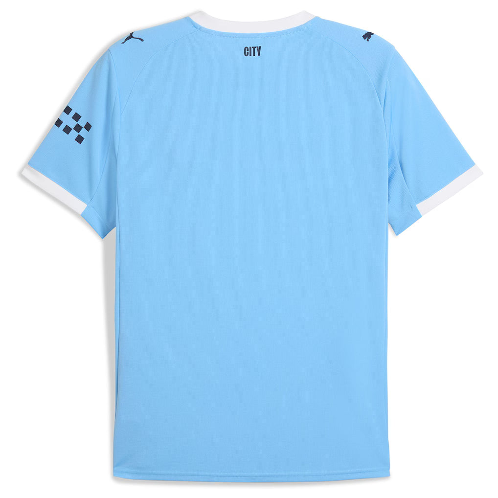 Manchester City 2025/26 Home Authentic Shirt - Sky Blue