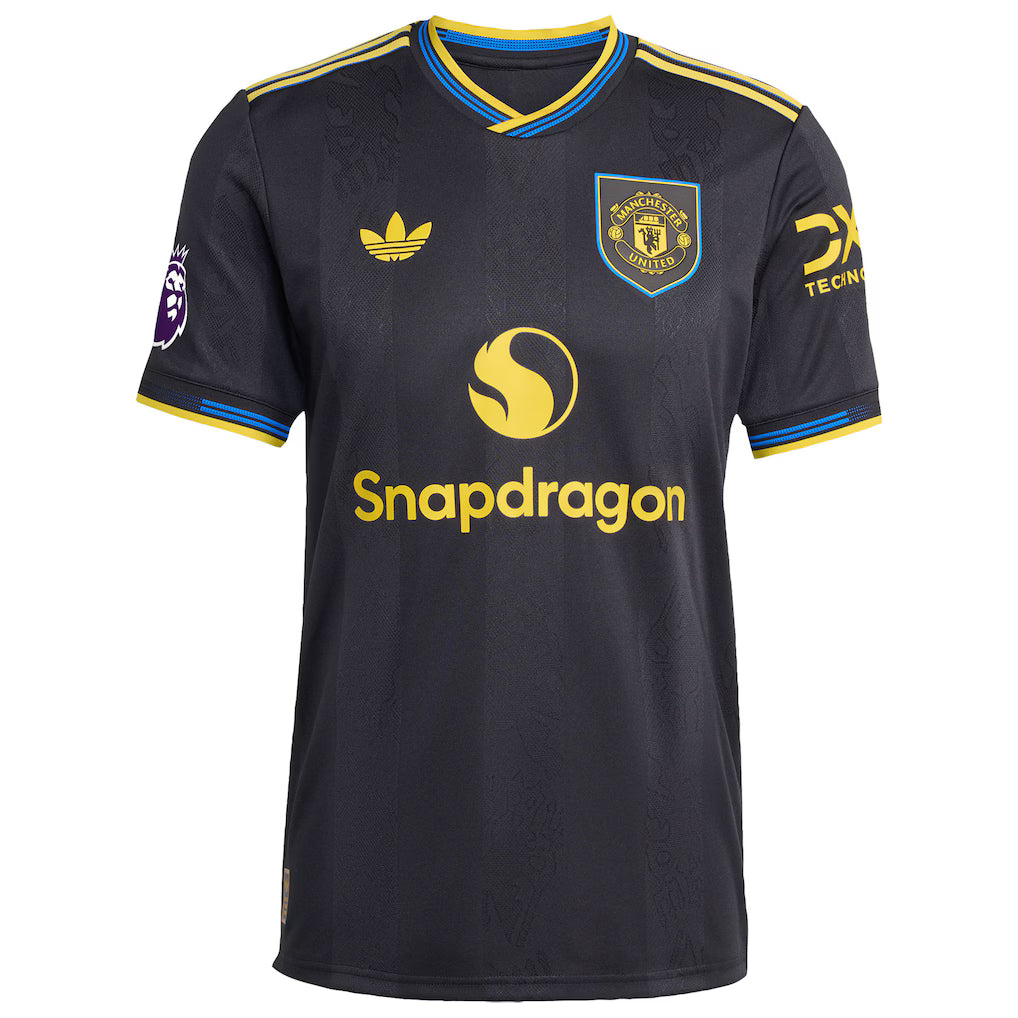 Manchester United 2025/26 Third Authentic Shirt - Black